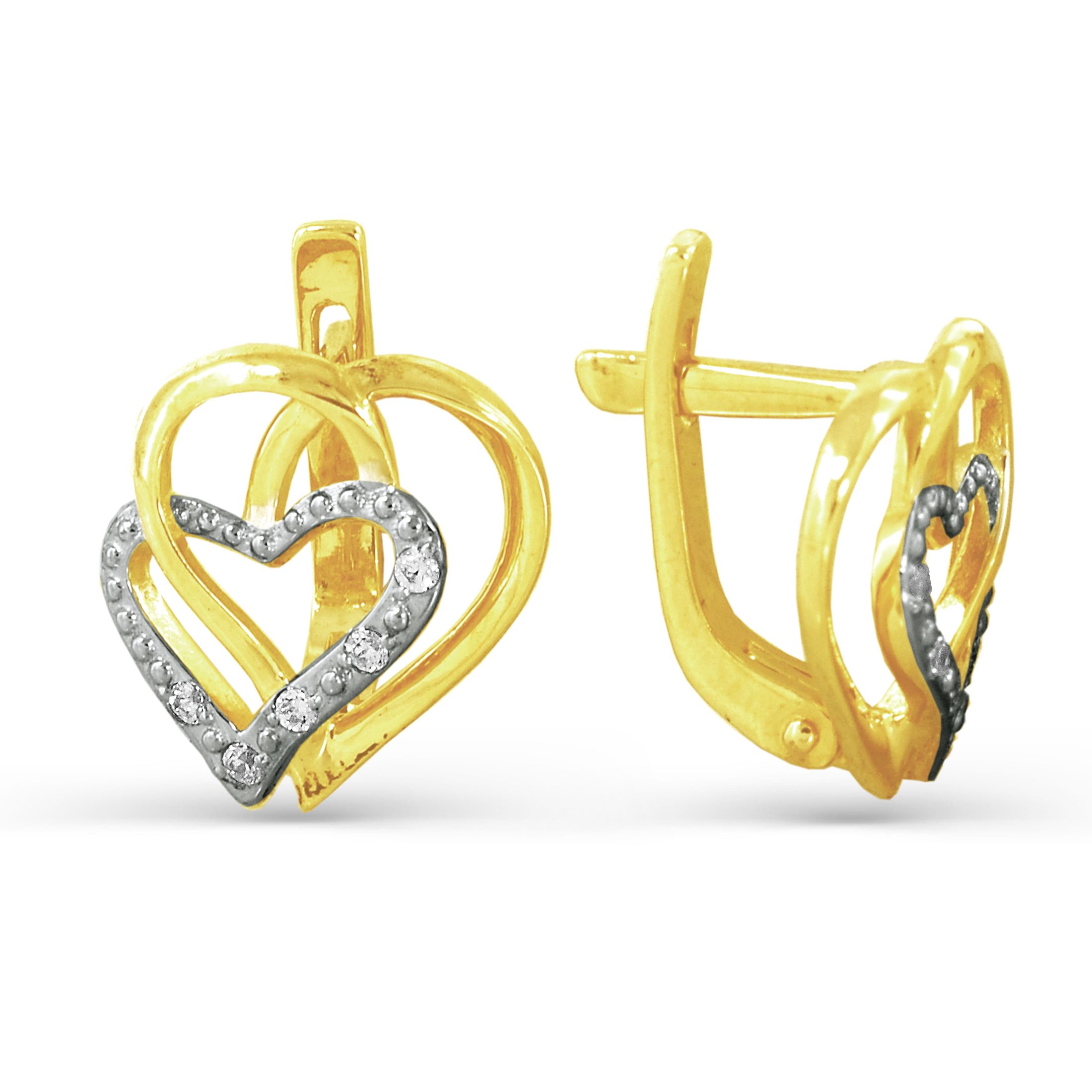 Серьги с фианитами Линии Любви
Серьги с фианитами Линии Любви