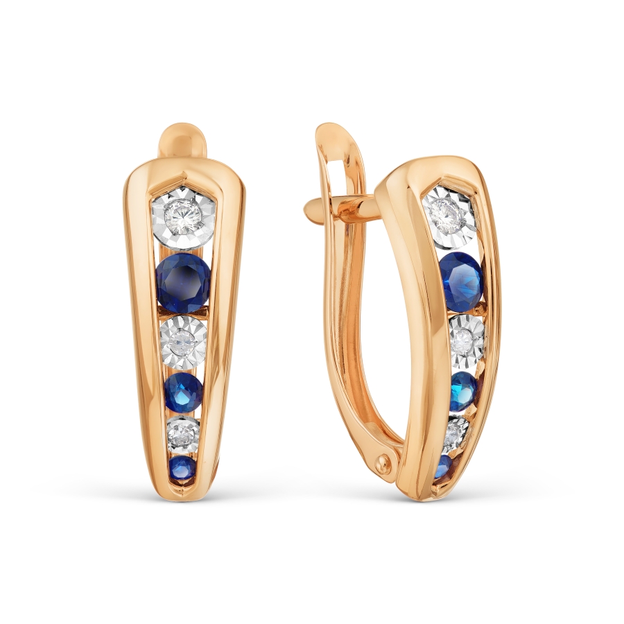 Серьги с сапфирами и бриллиантами Линии Любви, Серьги Т145629897
Серьги с сапфирами и бриллиантами Линии Любви, Серьги Т145629897