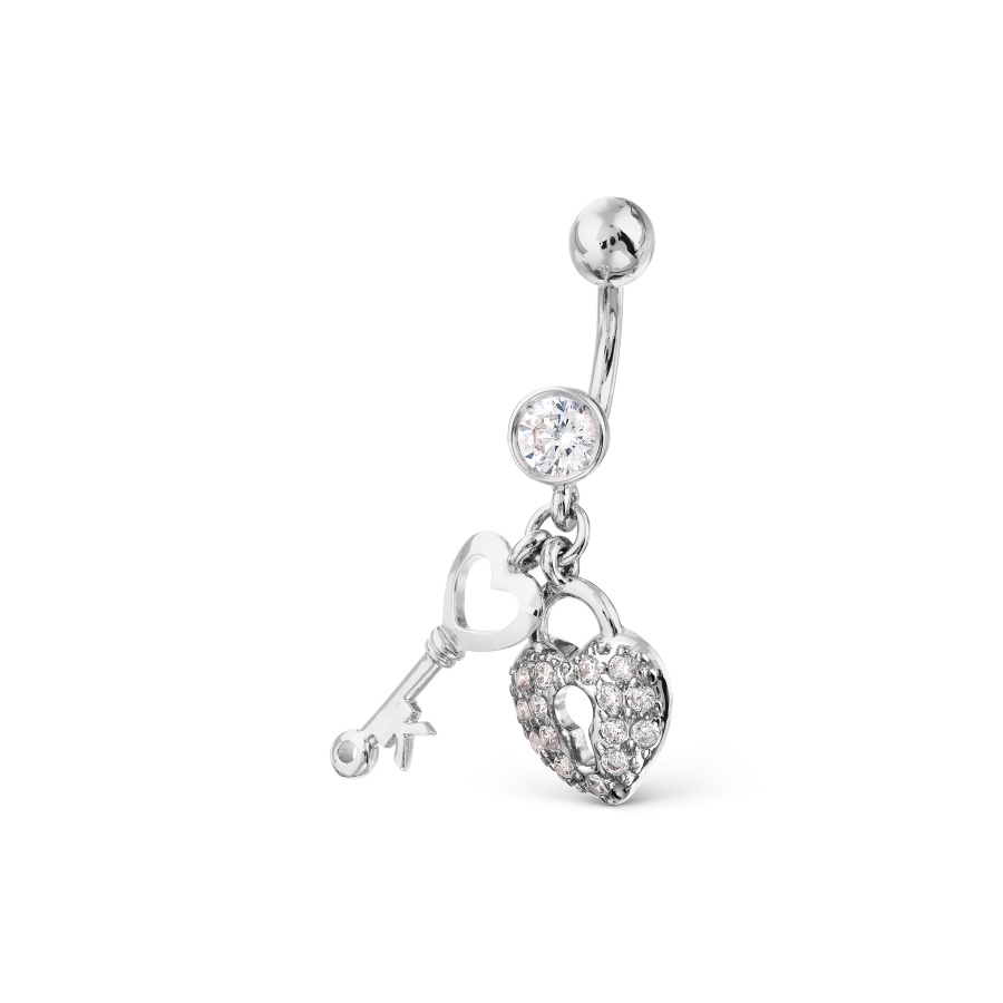 Пирсинг с фианитами Линии Любви, Пирсинги Т307077170
Пирсинг с фианитами Линии Любви, Пирсинги Т307077170