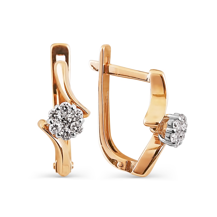 Серьги из красного золота Линии Любви, Серьги Т131024435
Серьги из красного золота Линии Любви, Серьги Т131024435