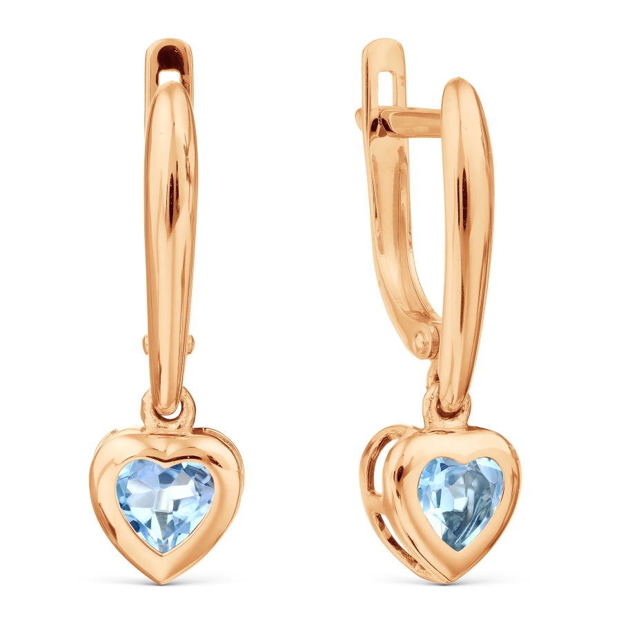 Серьги с топазами Линии Любви, Серьги Т101029504-01
Серьги с топазами Линии Любви, Серьги Т101029504-01