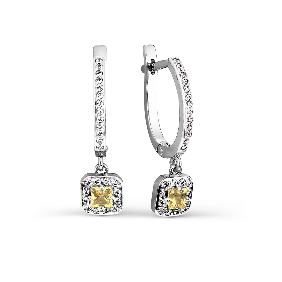 Серьги с цитринами и фианитами Линии Любви, Серьги Т303026721-01
Серьги с цитринами и фианитами Линии Любви, Серьги Т303026721-01