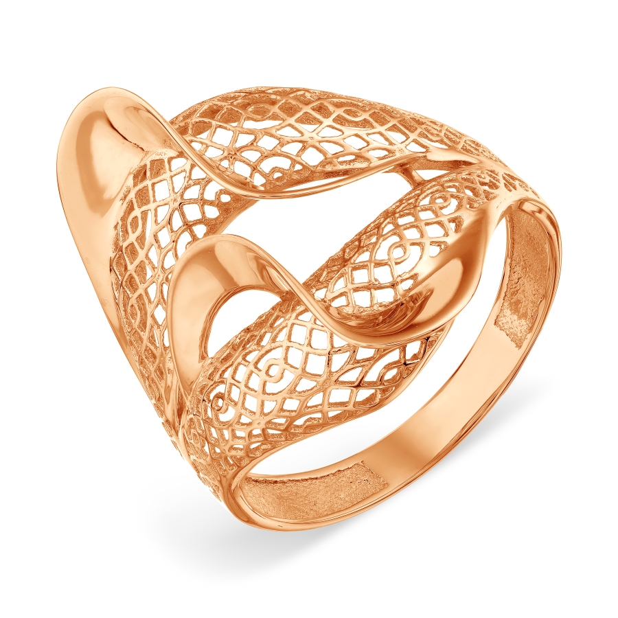 Кольцо из красного золота Линии Любви, Кольцо Т100018440
Кольцо из красного золота Линии Любви, Кольцо Т100018440