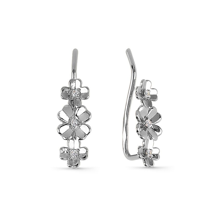 Серьги с фианитами Линии Любви, Серьги Т302027320
Серьги с фианитами Линии Любви, Серьги Т302027320