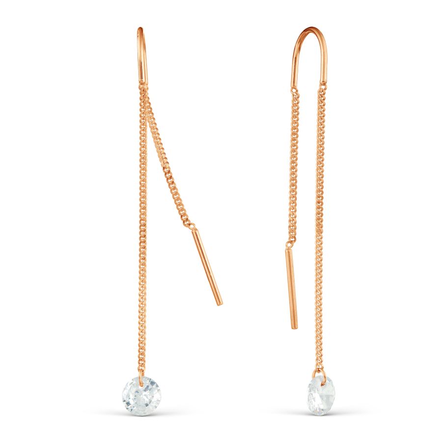 Серьги с фианитами Линии Любви, Серьги Т102029311
Серьги с фианитами Линии Любви, Серьги Т102029311