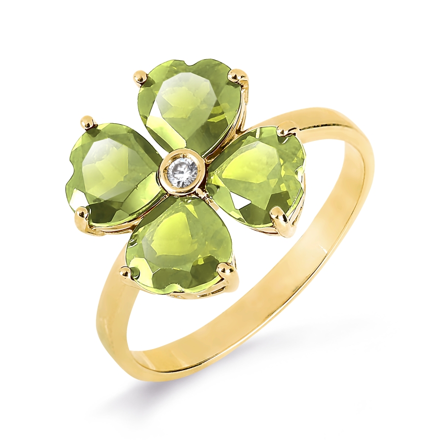 Кольцо с хризолитами и фианитом Линии Любви, Кольцо Т903012150
Кольцо с хризолитами и фианитом Линии Любви, Кольцо Т903012150