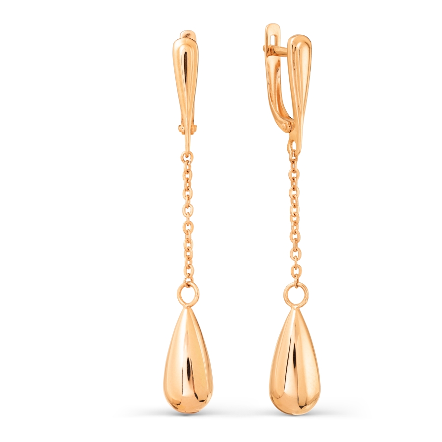 Серьги из красного золота Линии Любви, Серьги Т100027721-1
Серьги из красного золота Линии Любви, Серьги Т100027721-1