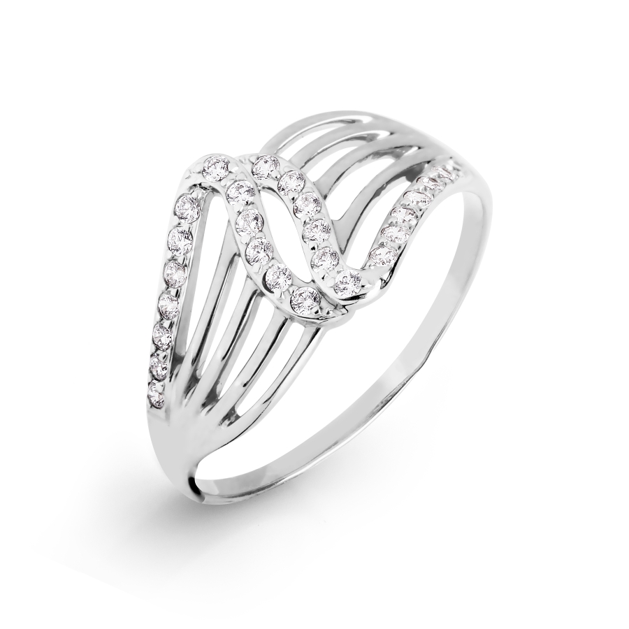 Кольцо с фианитами Линии Любви, Кольцо Т307016533
Кольцо с фианитами Линии Любви, Кольцо Т307016533