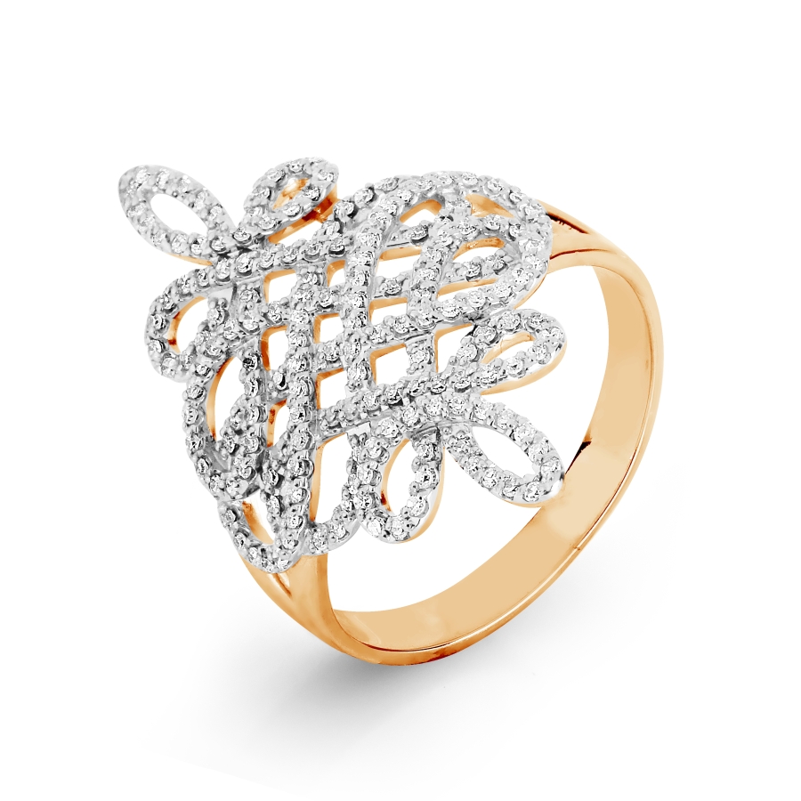 Кольцо с фианитами Линии Любви, Кольцо Т142016564
Кольцо с фианитами Линии Любви, Кольцо Т142016564