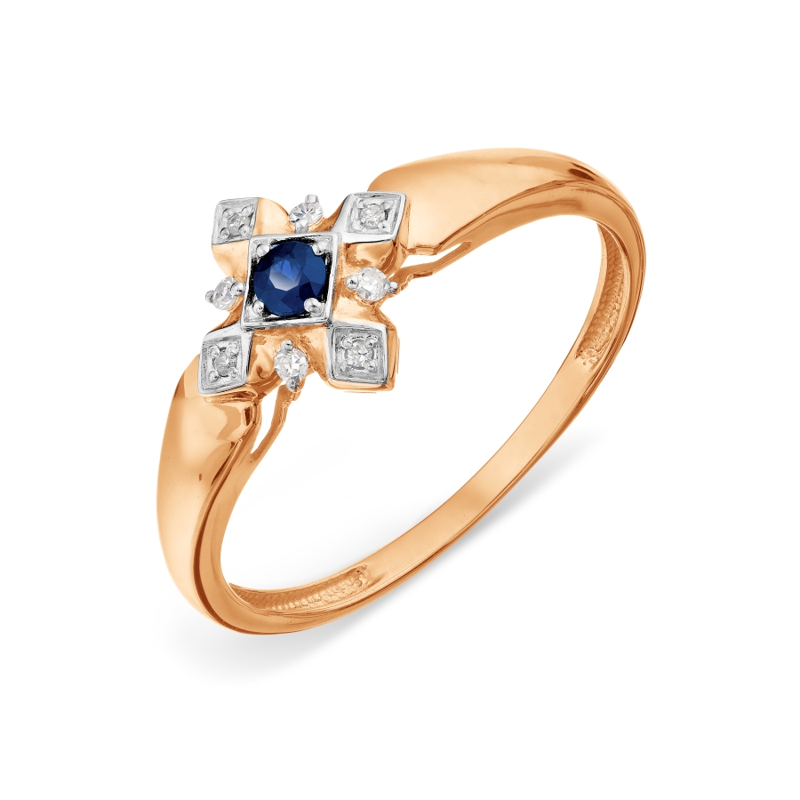 Кольцо с сапфиром и бриллиантами Линии Любви, Кольцо Т14101А157
Кольцо с сапфиром и бриллиантами Линии Любви, Кольцо Т14101А157