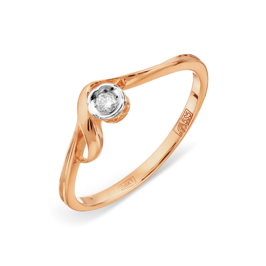 Кольцо с бриллиантом Линии Любви, Кольцо Т141011551
Кольцо с бриллиантом Линии Любви, Кольцо Т141011551