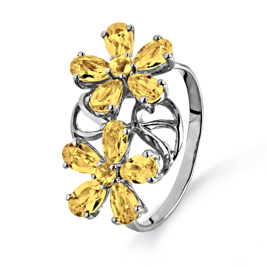 Кольцо с цитринами Линии Любви, Кольцо Т331015172
Кольцо с цитринами Линии Любви, Кольцо Т331015172