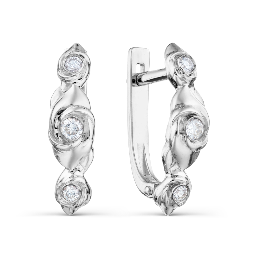 Серьги с бриллиантами Линии Любви
Серьги с бриллиантами Линии Любви