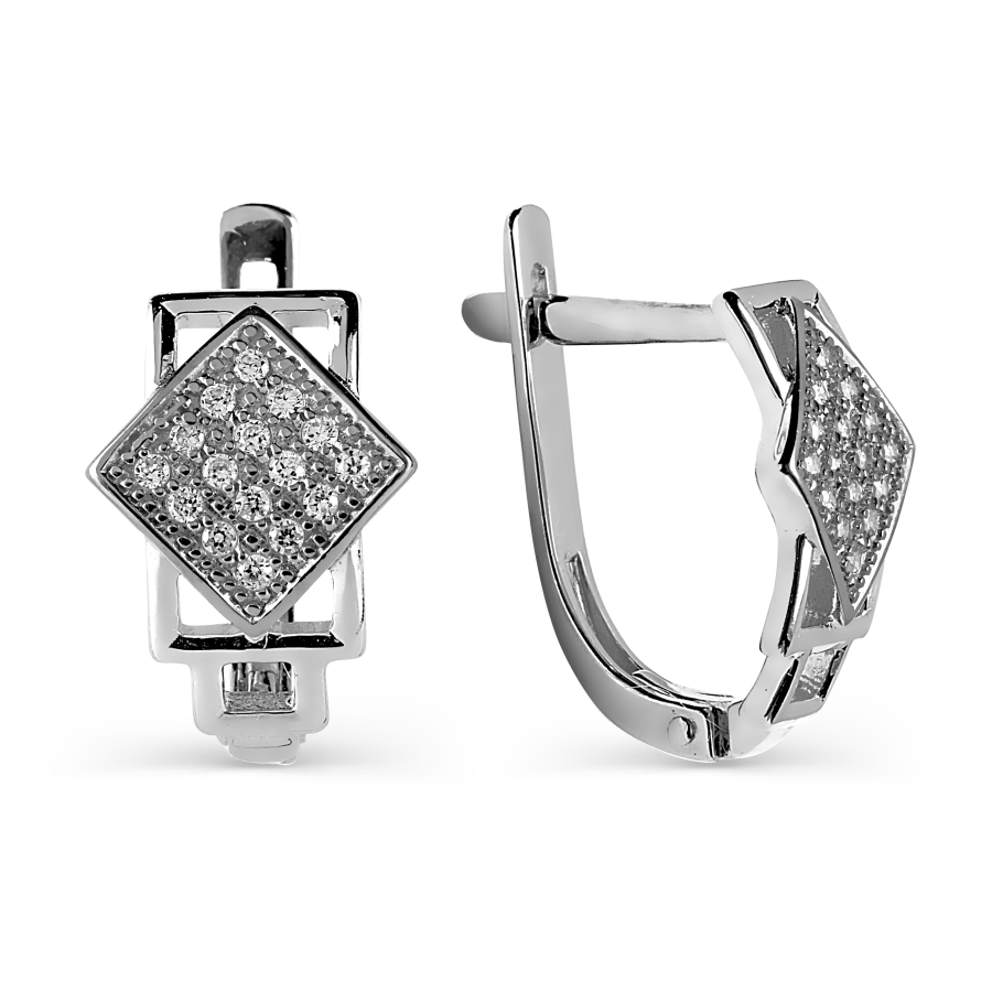 Серьги с фианитами Линии Любви, Серьги Т307026046
Серьги с фианитами Линии Любви, Серьги Т307026046