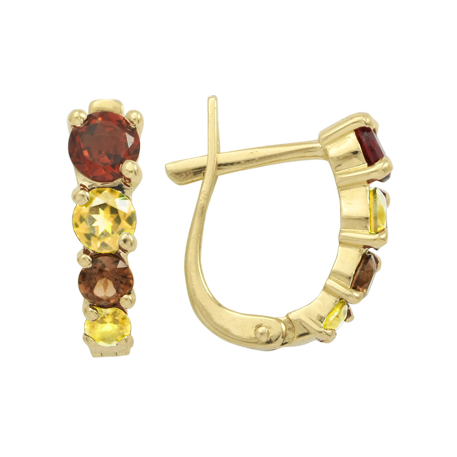 Серьги с гранатами, раухтопазами и цитринами Линии Любви, Серьги Т901022184-02
Серьги с гранатами, раухтопазами и цитринами Линии Любви, Серьги Т901022184-02