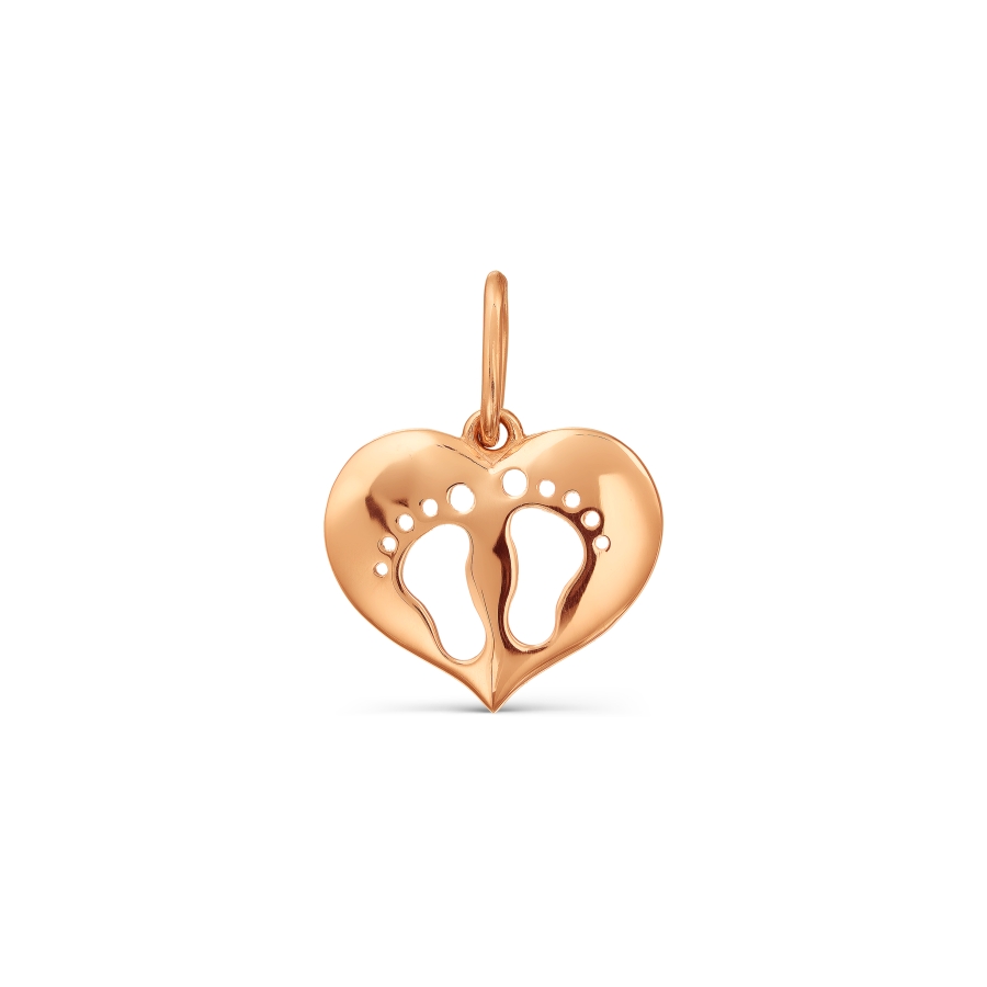 Подвеска из красного золота Линии Любви, Подвески и кулоны Т100034690 
Подвеска из красного золота Линии Любви, Подвески и кулоны Т100034690