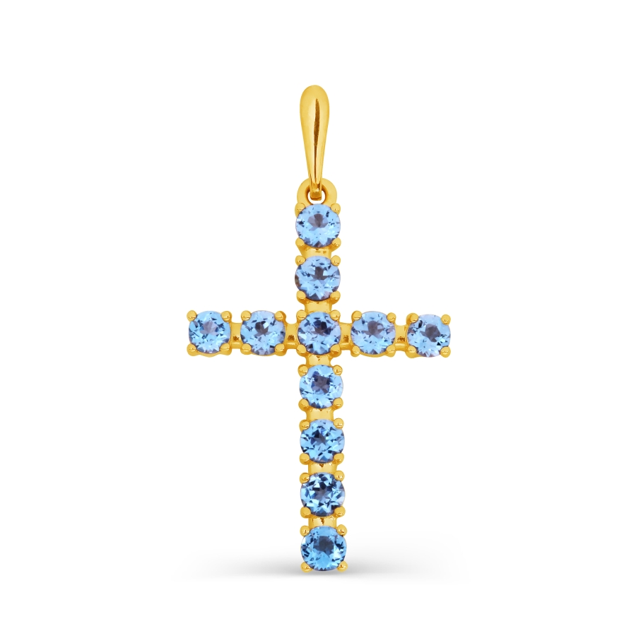 Крестик с топазами Линии Любви, Крестики Т90106605
Крестик с топазами Линии Любви, Крестики Т90106605