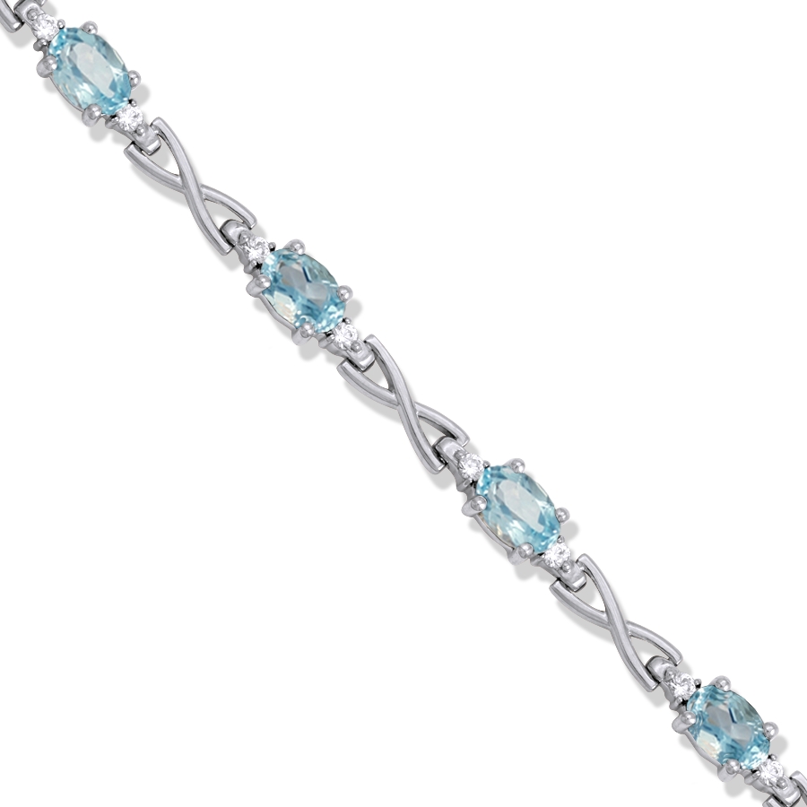 Браслет с топазами и фианитами Линии Любви, Браслет Т30310257-19
Браслет с топазами и фианитами Линии Любви, Браслет Т30310257-19