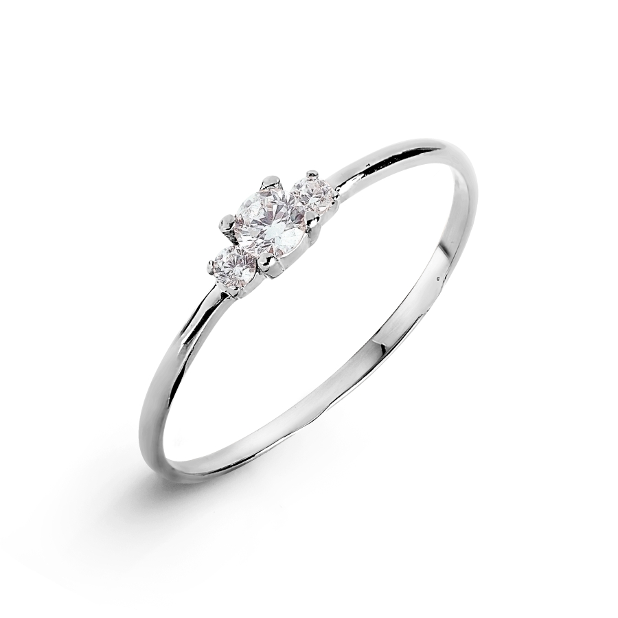 Кольцо с фианитами Линии Любви, Кольцо Т307017275 
Кольцо с фианитами Линии Любви, Кольцо Т307017275