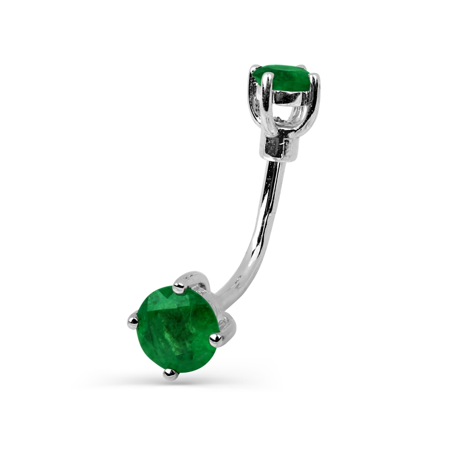 Пирсинг с изумрудами Линии Любви, Пирсинги Т30107109
Пирсинг с изумрудами Линии Любви, Пирсинги Т30107109