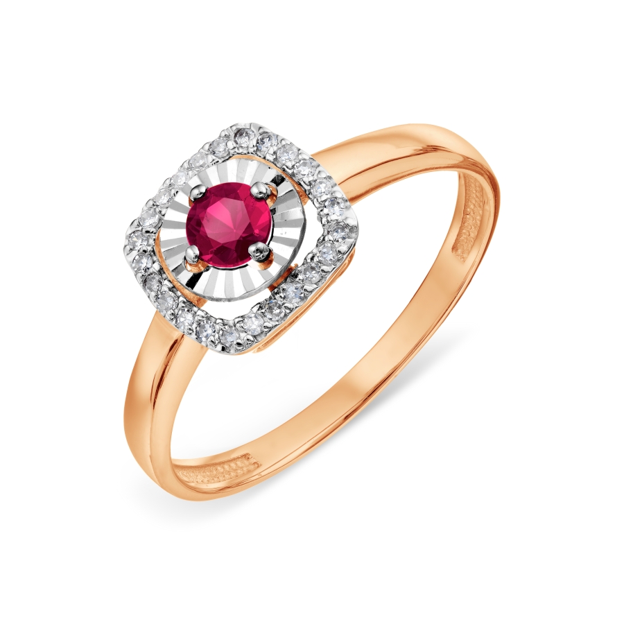 Кольцо с рубином и бриллиантами Линии Любви
Кольцо с рубином и бриллиантами Линии Любви