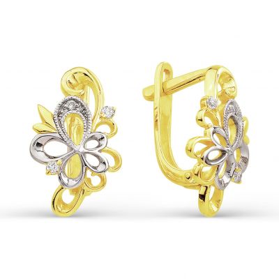 

Серьги с фианитами Линии Любви, Серьги Т942023938