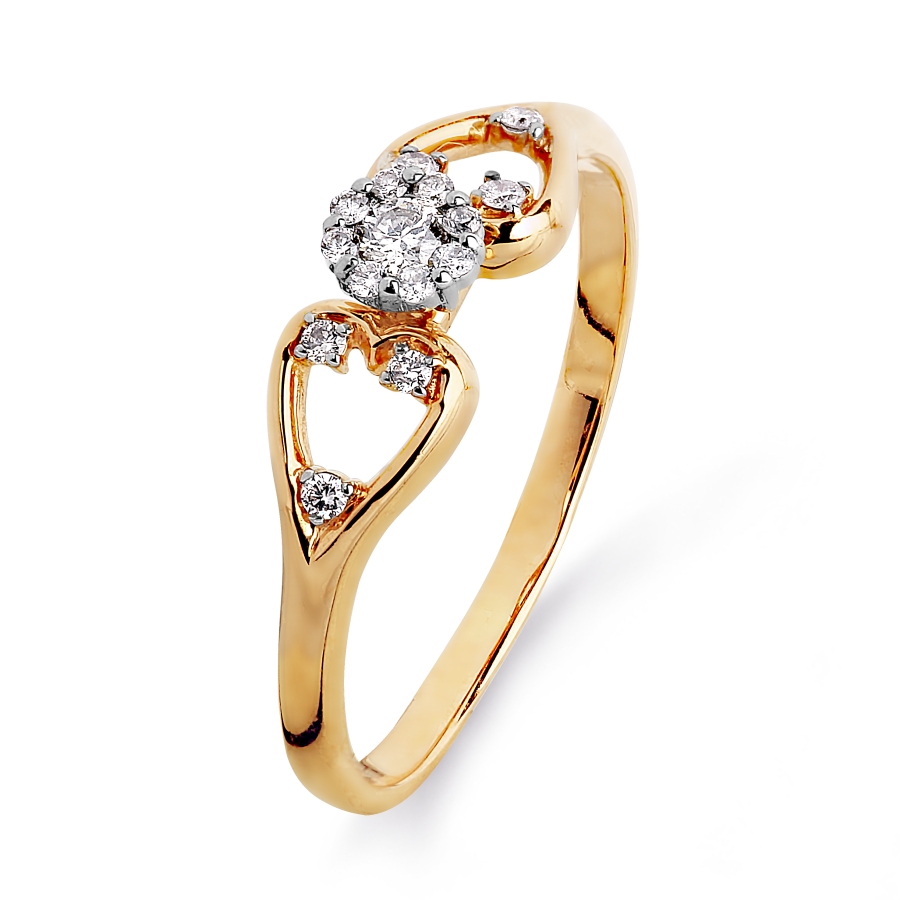 

Кольцо с бриллиантами Линии Любви, Кольцо Т131015308