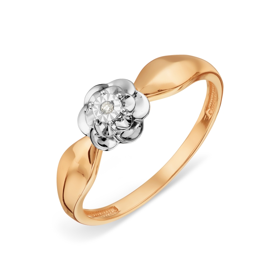 

Кольцо с бриллиантом Линии Любви, Кольцо Т13561А016