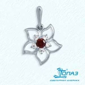 

Подвеска с фианитами Линии Любви, Подвески и кулоны Т302031624