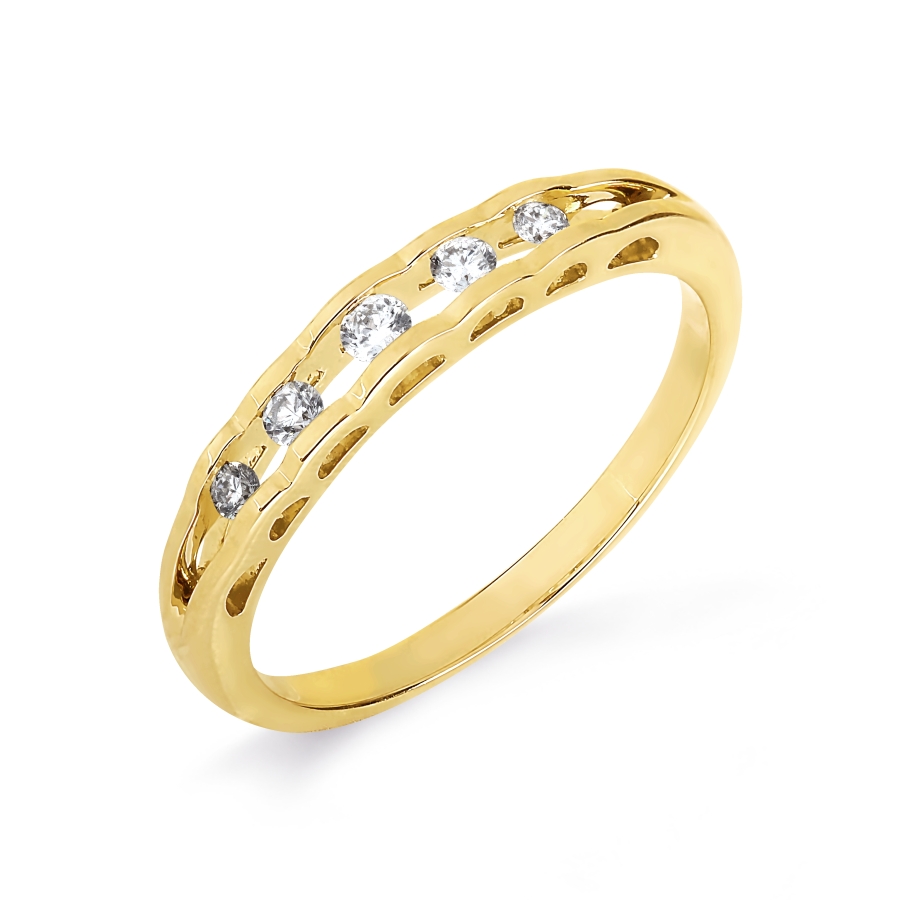

Кольцо с бриллиантами Линии Любви, Кольцо Т901016619