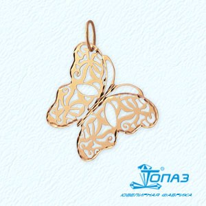 

Подвеска из красного золота Линии Любви, Подвески и кулоны Т100631104