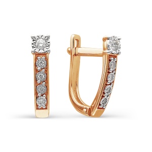 

Серьги с бриллиантами Линии Любви