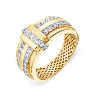 

Кольцо с бриллиантами Линии Любви, Кольцо Т94101Б113