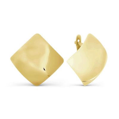 

Серьги из желтого золота Линии Любви, Серьги Т900027603