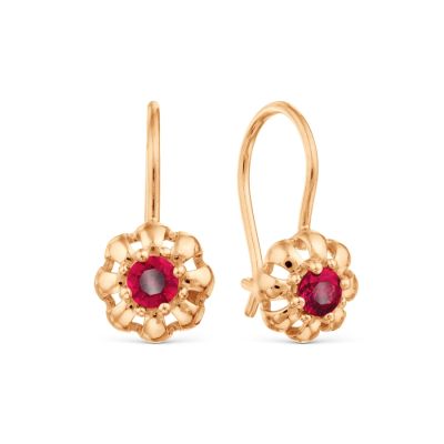 

Серьги с Swarovski Zirconia Линии Любви, Серьги Т10202Б230
