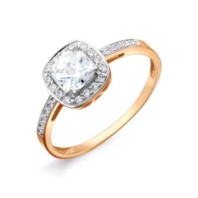 

Кольцо с Swarovski Zirconia Линии Любви, Кольцо Т147017701
