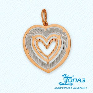 

Подвеска из красного золота Линии Любви, Подвески и кулоны Т14063885