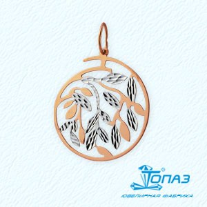 

Подвеска из красного золота Линии Любви, Подвески и кулоны Т140631121