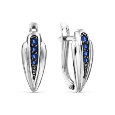 

Серьги с сапфирами Линии Любви, Серьги Т301029517