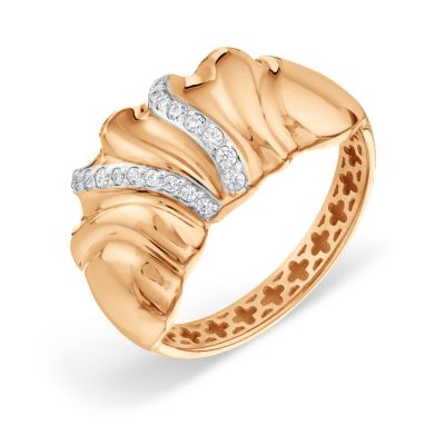 

Кольцо с Swarovski Zirconia Линии Любви, Кольцо Т14201А340