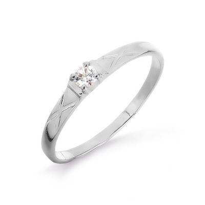 

Кольцо с Swarovski Zirconia Линии Любви, Кольцо Т302016175