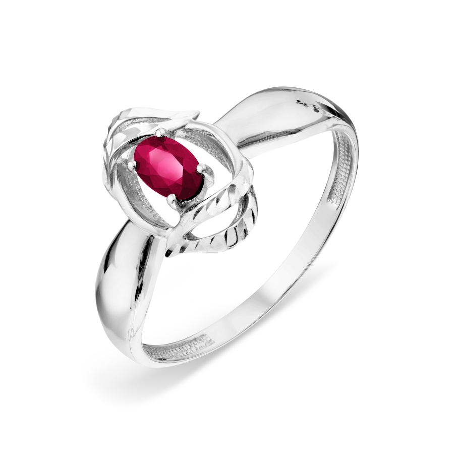 

Кольцо с рубином Линии Любви