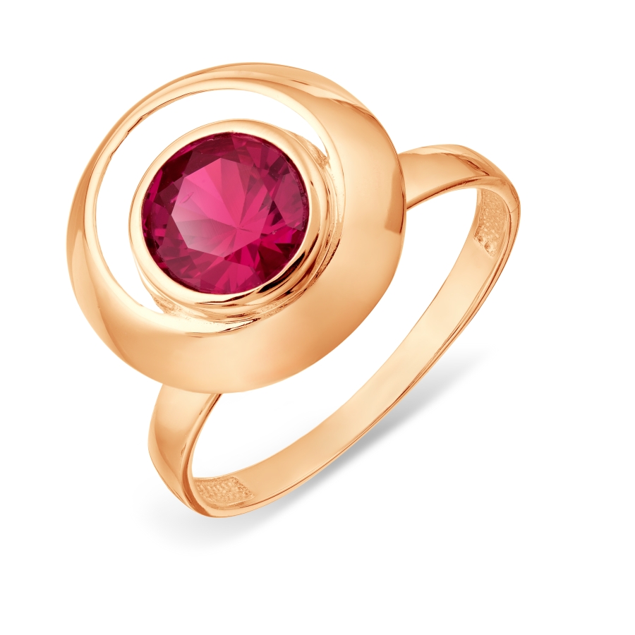 

Кольцо с корундом Линии Любви