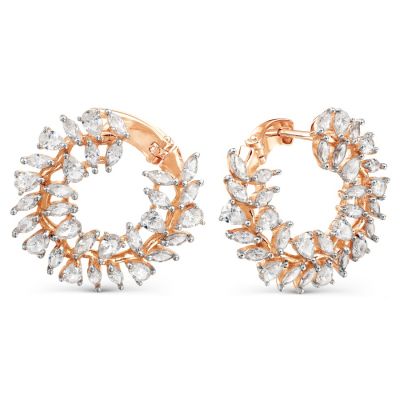 

Серьги с Swarovski Zirconia Линии Любви, Серьги Т142028190