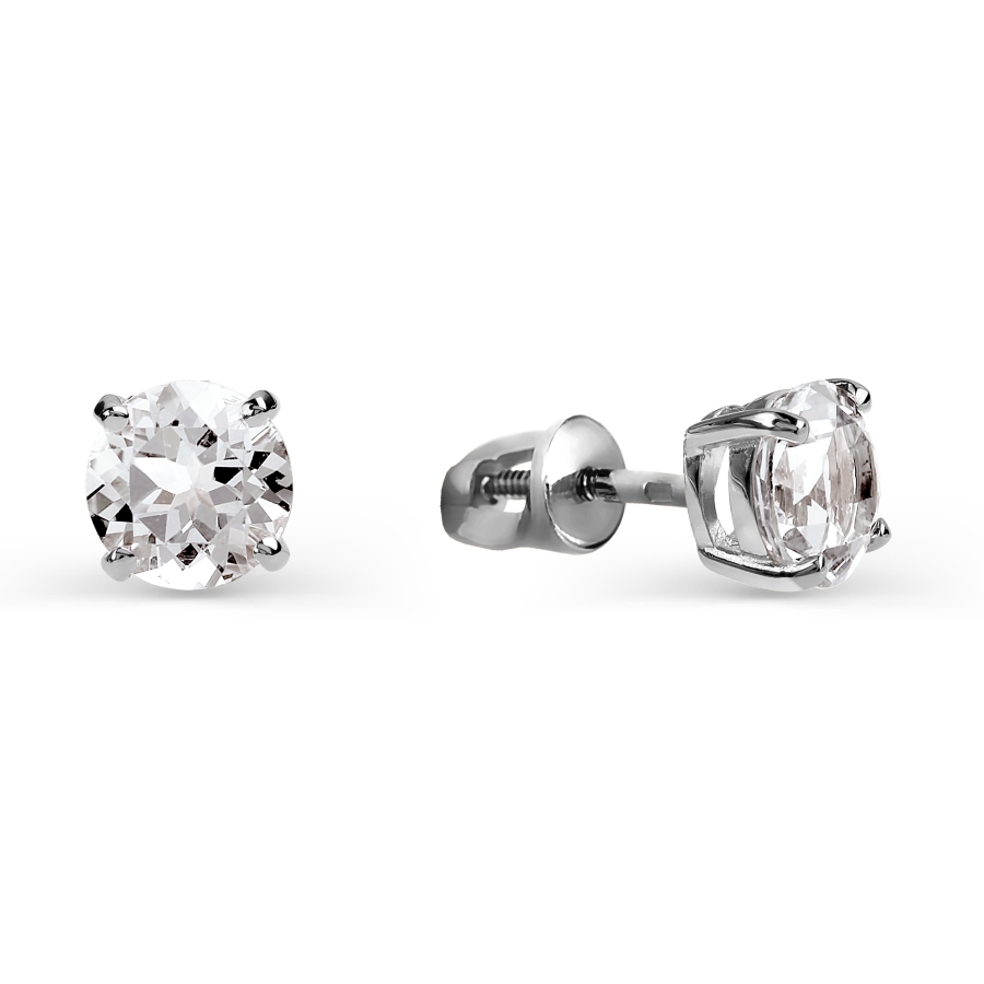 

Серьги с Swarovski Zirconia Линии Любви, Серьги Т302025307-1