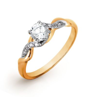

Кольцо с Swarovski Zirconia Линии Любви, Кольцо Т147016628