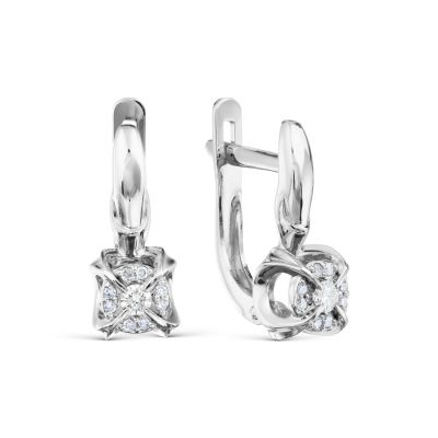 

Серьги с бриллиантами Линии Любви, Серьги Т30102Б740