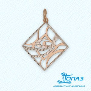

Подвеска из красного золота Линии Любви, Подвески и кулоны Т14063922