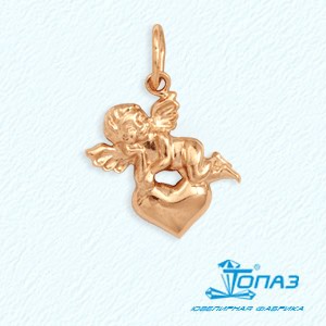 

Подвеска из красного золота Линии Любви, Подвески и кулоны Т100031691