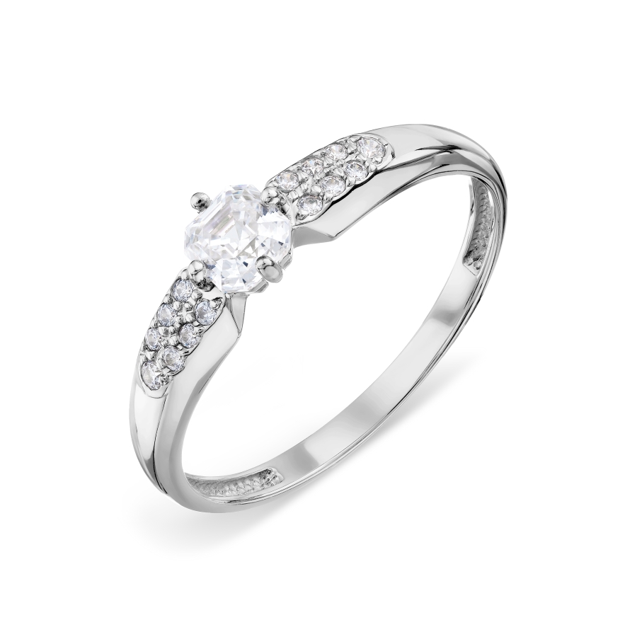 

Кольцо с Swarovski Zirconia Линии Любви, Кольцо Т30701А236